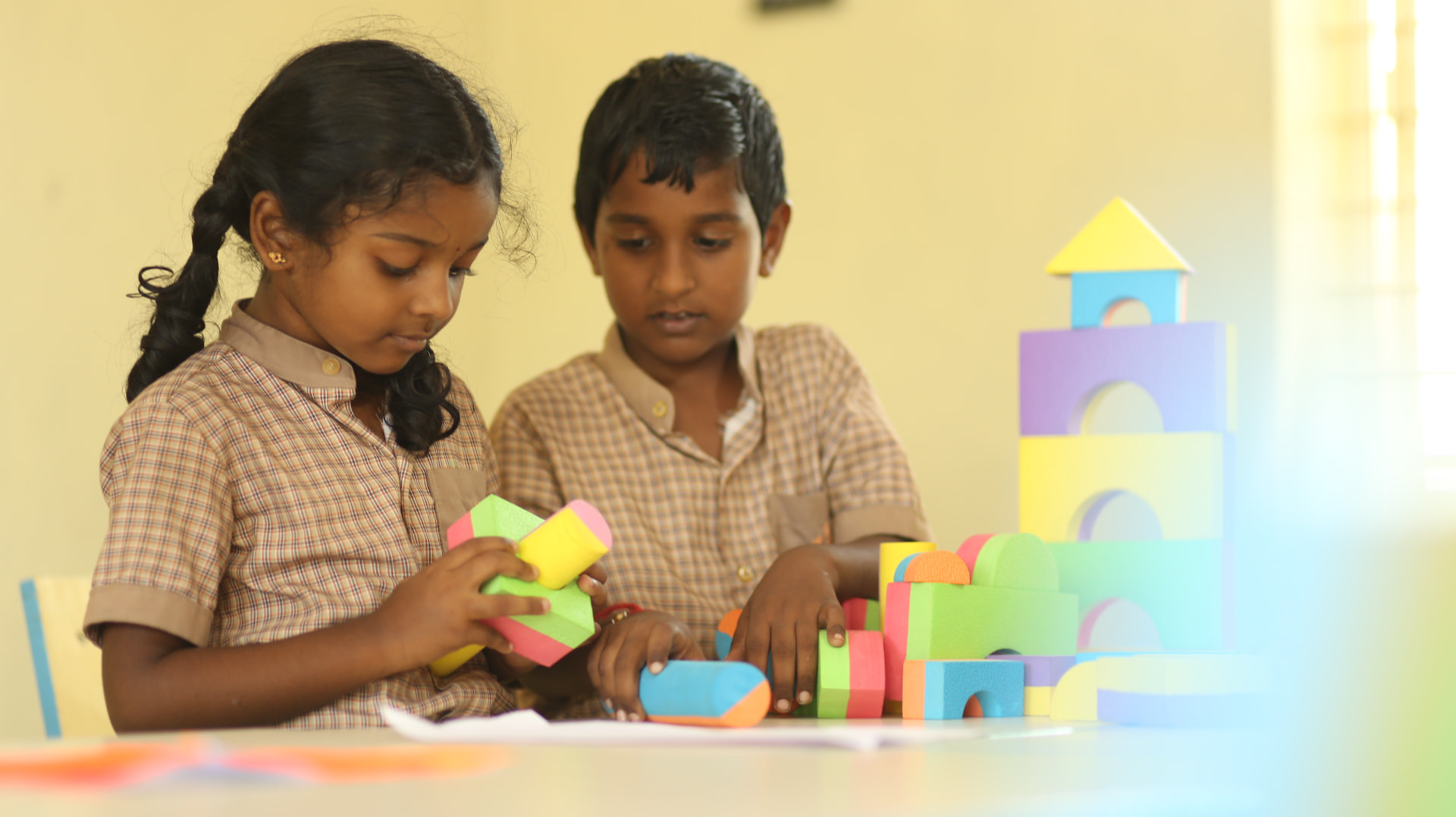 Students learning by doing